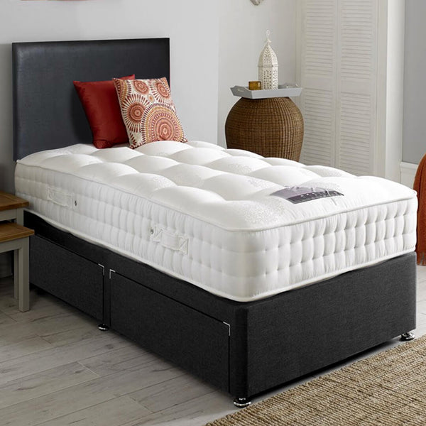 Divan Bed with Mattress – Storage – Headboard